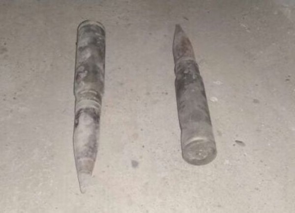 Bakıda 2 zenit top mərmisi tapıldı -FOTO