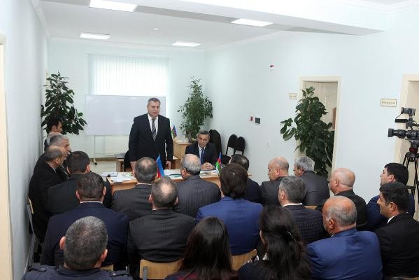 Cocuq Mərcanlıda əhalinin məşğulluğunun dəstəklənməsi  məsələlərinə dair müşavirə keçirilib