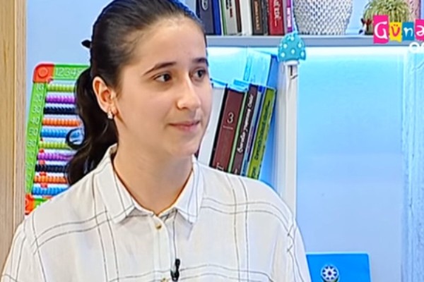Trampın qızının təriflədiyi 15 yaşlı azərbaycanlı məktəbli danışdı
