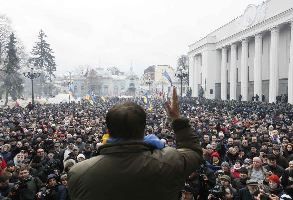 Saakaşvili Poroşenkoya müraciət etdi