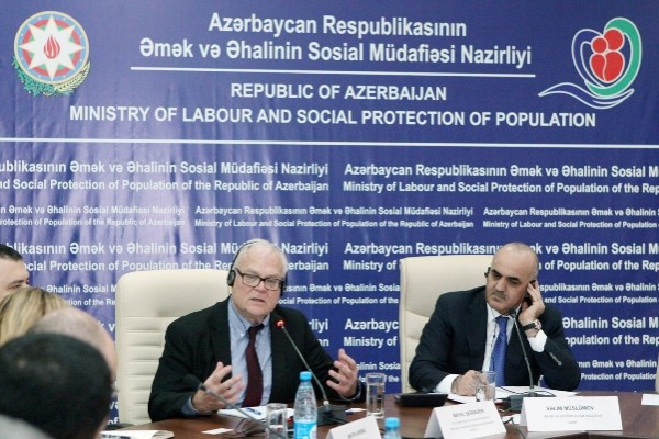 Nazirlikdə Vaşinqton Universitetinin Sosial İnkişaf Mərkəzinin təsisçisi ilə görüş olub