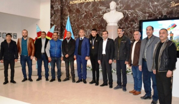 Hacıqabulun Qarabağ Qaziləri tədbir keçirib - FOTO