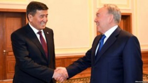 Qırğız prezidenti Qazaxıstana rəsmi səfərə gedir
