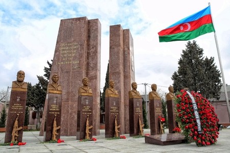 Milli qəhrəmanlar Binəqədidə yad ediliblər