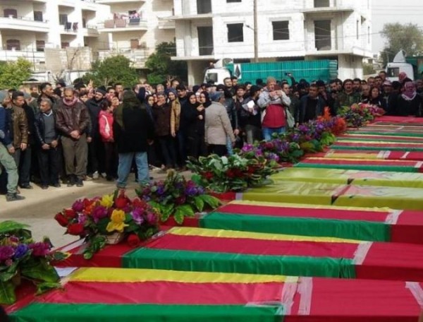 YPG terrorçuları itkilərini gizlədə bilmədi