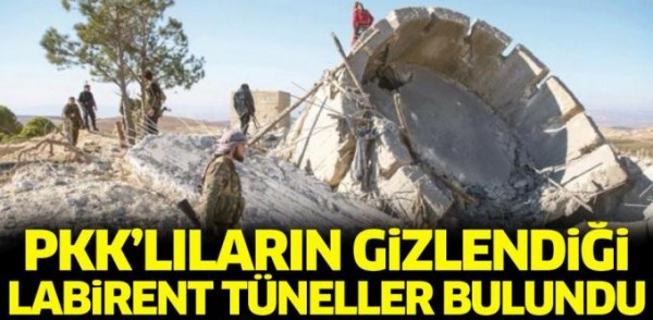 Türkiyə ordusu beton tunellər tapdı: PKK-ya aid...