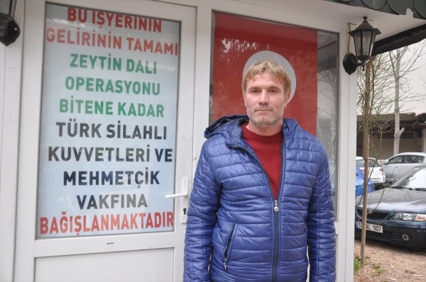 "Zeytun budağı" əməliyyatı bitənə qədər gəlirini türk əsgərinə bağışladı