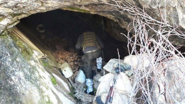 Türkiyədə PKK-nın 8 mərtəbəli, hovuzlu sığınacağı -Foto