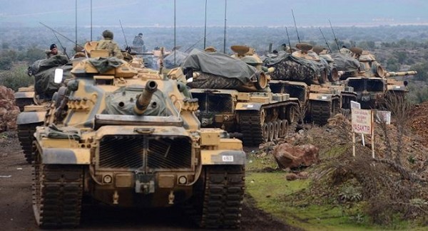 Türk ordusu Fəratın şərqinə keçdi: PKK-nın anbarları...