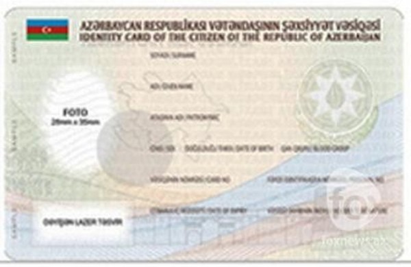Şəxsiyyət vəsiqələrinin dəyişdirilməsi ilə bağlı - Yenilik