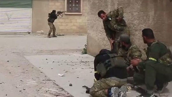 Türk əsgəri Afrinin mərkəzindədir