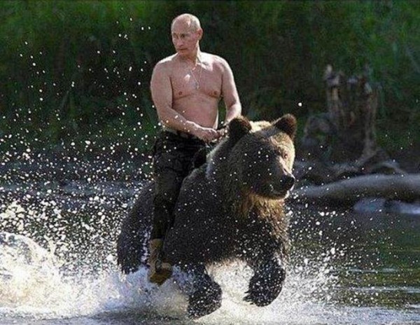 Putin: Mənim yayılan o şəklim... – Foto
