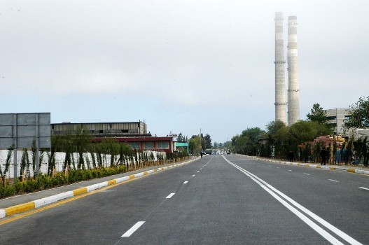Zabrata yeni yol çəkilir