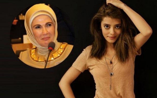 Ərdoğanın xanımı aktrisanı bağışladı