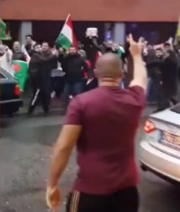 Danimarkada PKK tərəfdarlarına təkbaşına cavab verən TÜRK