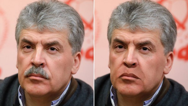 Rusiya kommunistlərinin namizədi bığını qırxdı! – Vədini yerinə yetirdi… (FOTO)