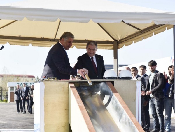 Yeni Olimpiya İdman Kompleksinin təməli qoyuldu