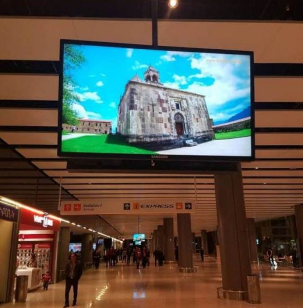 İrəvan aeroportunda Qarabağ video-çarxı... - İşğalın təsdiqi...