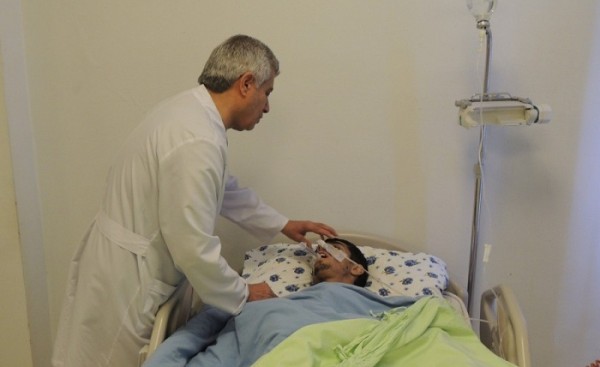 Ermənilərin yaraladığı Rahim Hacıyev palataya köçürülüb