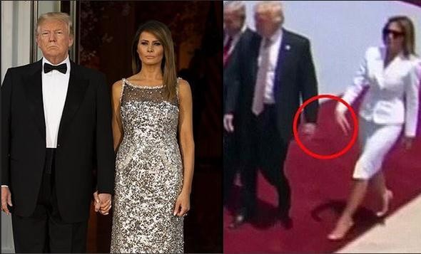 Trampdan arvadı ilə bağlı qalmaqallı sözlər