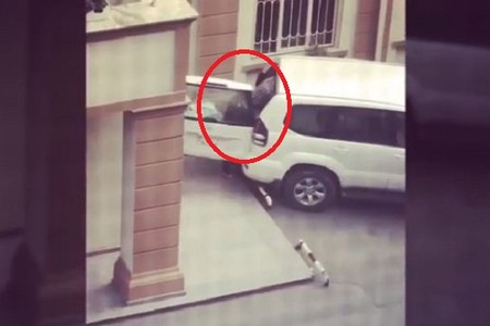 Bakıda körpələr evindən qalmaqallı video - ərzaqlar harasa daşınır