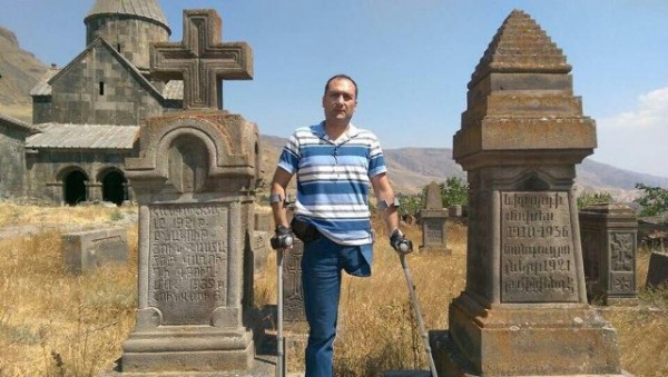 Paşinyanın yeni nazirlərindən biri ayağını Qarabağda itirib