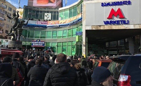 Tbilisidə metro işçilərinin tətili davam edir
