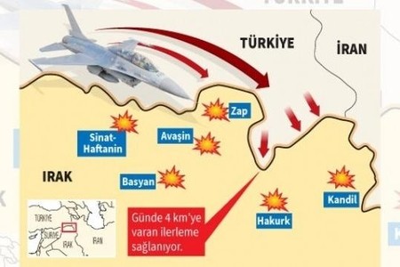 Türk ordusu PKK-nın “alınmaz qalası”nı aldı – Xəritə