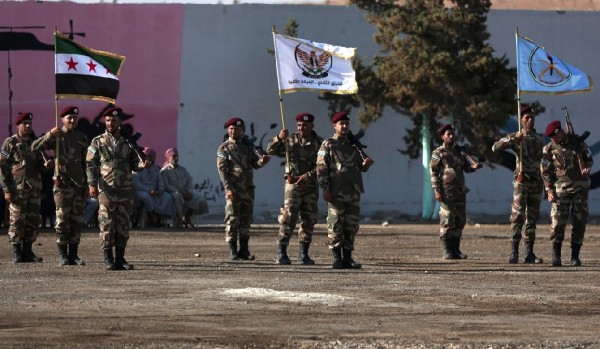 Türkiyənin Suriyada qurduğu ordu görüntüləndi - Foto