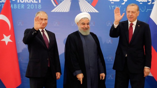 Tehranda İran, Türkiyə və Rusiya prezidentlərinin zirvə görüşü keçirilib