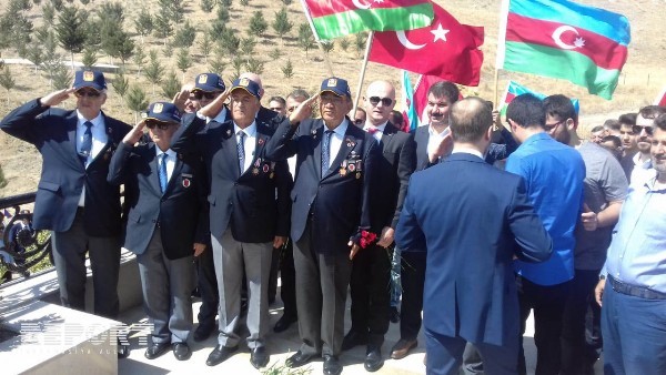 “Türk şəhidliyi” abidəsinin  açılışı olub