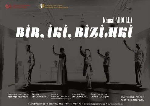 Akademik Milli Dram Teatrında “Bir, iki – bizimki!” tamaşası təqdim olunub