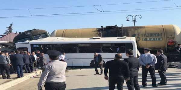 Ağır qəza törədən avtobus sürücüsü narkoman çıxdı: Həbsdə də olub