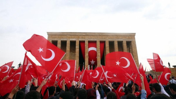 Türkiyədə Cümhuriyyət bayramı qeyd edilir