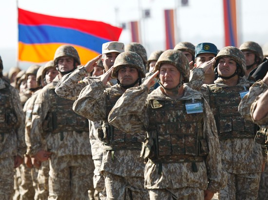 Erməni hərbi bölməsi Suriyaya göndərilir