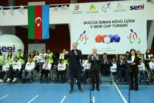 Boccia idman növü üzrə “V SENİ CUP TURNİRİ” keçirilib