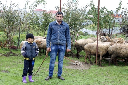 30 aztəminatlı ailə kiçik təsərrüfatlarını qurmaq üçün mal və materiallarla təmin olundu