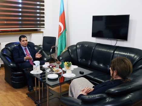 Misir Respublikası Səfirliyinin rəsmisi Tərcümə Mərkəzində