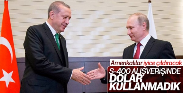 Türkiyəyə dollarla satmadıq - Putindən S-400 açıqlaması