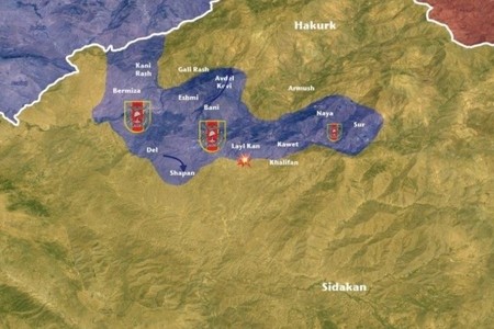 Türkiyə ordusu İraqın şimalına girdi: 40 km-lik ərazi PKK terrorçularından təmizləndi