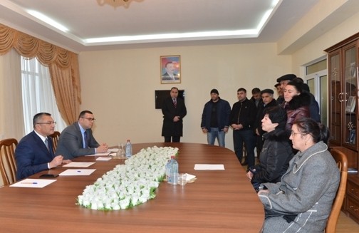 Dövlət Komitəsinin sədri Qubada vətəndaşları qəbul edib