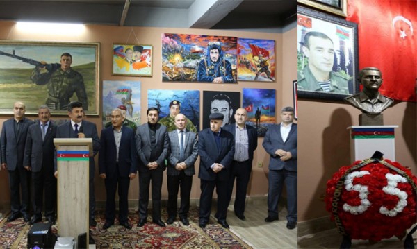 Etimad Əsədovun büstünün açılışı oldu /FOTO