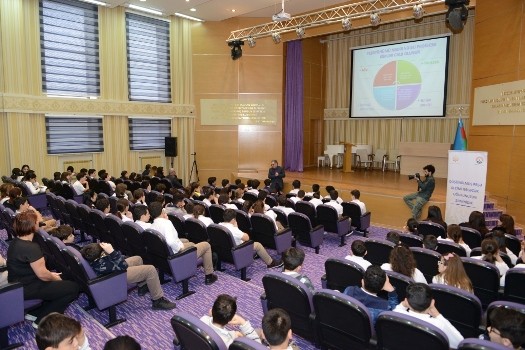 Bakı Modern Təhsil  Kompleksində peşəyönümü tədbiri təşkil edilib