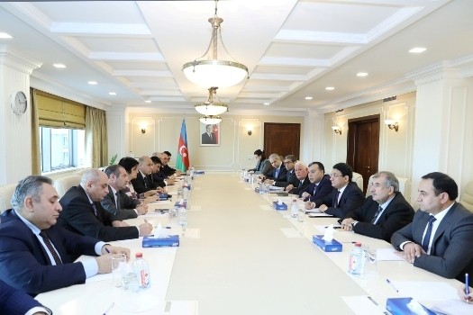Sahil Babayev İctimai Şura üzvləri ilə görüşüb