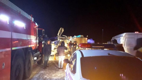 Azərbaycanlılar Rusiyada qəzaya düşdü: Ölən və yaralılar var