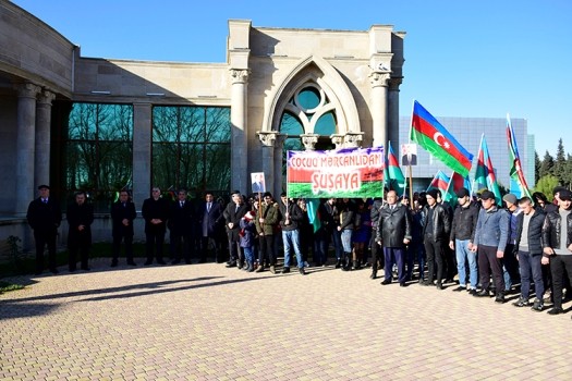 Masallıda çağırışçı gənclərin hərbi xidmətə yola salınması mərasimi keçirilib - FOTO