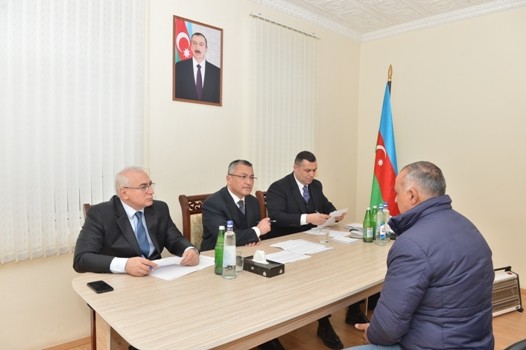 Dövlət Komitəsinin sədri İmişlidə vətəndaşları qəbul edib