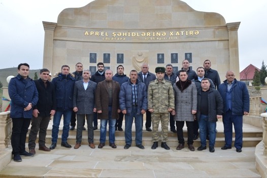 Gənclər Günü münasibətilə Cocuq Mərcanlıda gənc hərbçilərlə görüş keçirilib