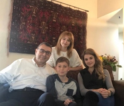Xalq yazıçısının ABŞ-da yaşayan alim oğlu - FOTO