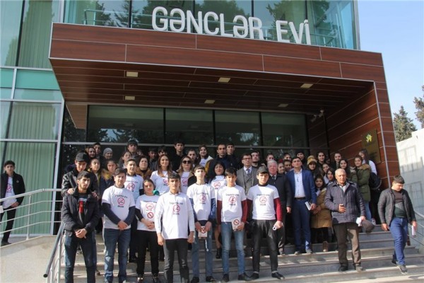 Millət vəkili Tovuzda gənclər üçün "Siqaretə yox deyək!" adlı tədbir keçirib